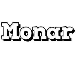 Monar snowing logo