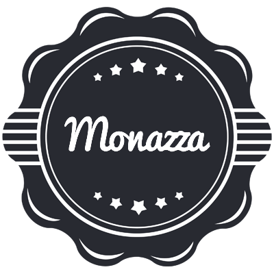 Monazza badge logo