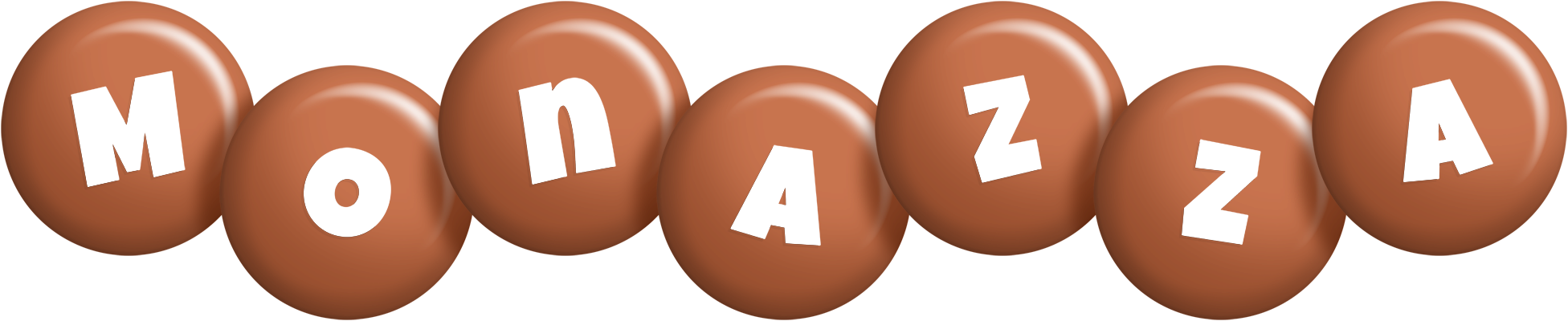 Monazza candy-brown logo