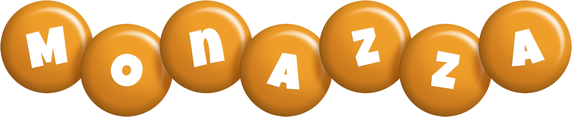 Monazza candy-orange logo