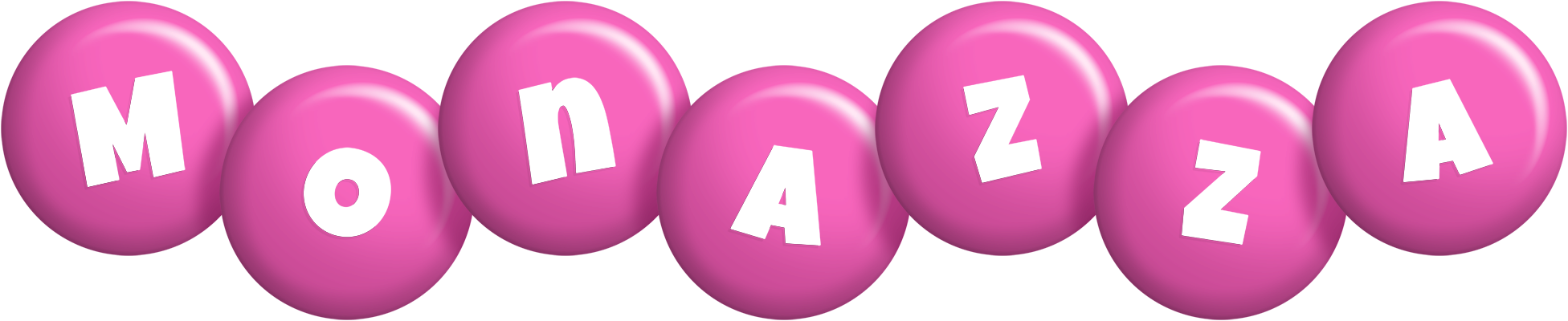 Monazza candy-pink logo