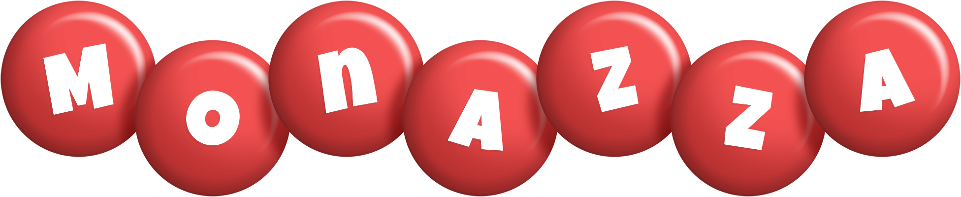 Monazza candy-red logo