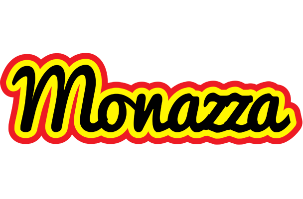 Monazza flaming logo