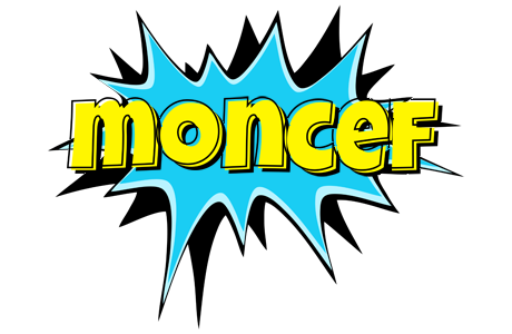 Moncef amazing logo