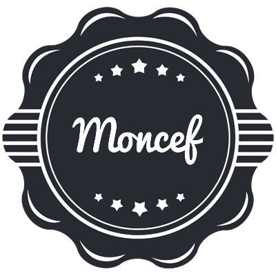Moncef badge logo