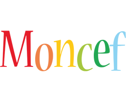 Moncef birthday logo