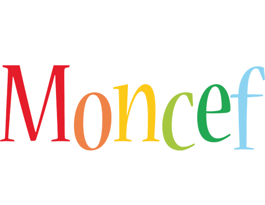 Moncef birthday logo
