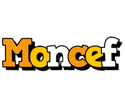 Moncef cartoon logo