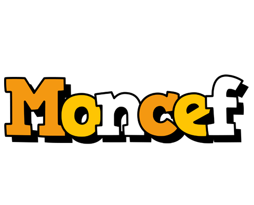 Moncef cartoon logo