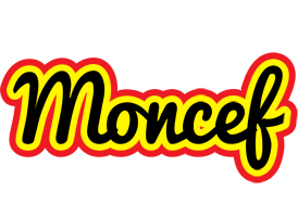 Moncef flaming logo