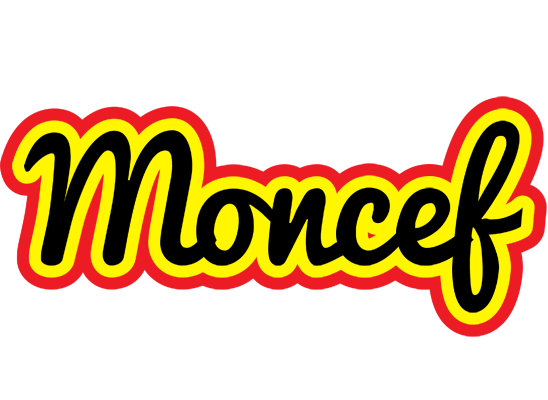 Moncef flaming logo