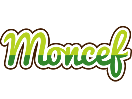 Moncef golfing logo