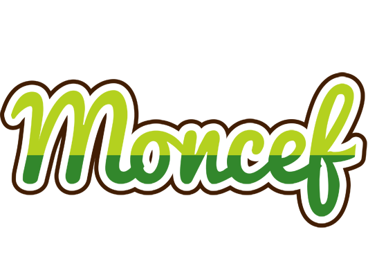 Moncef golfing logo