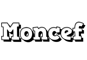 Moncef snowing logo