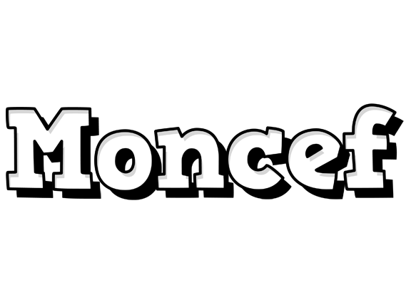 Moncef snowing logo