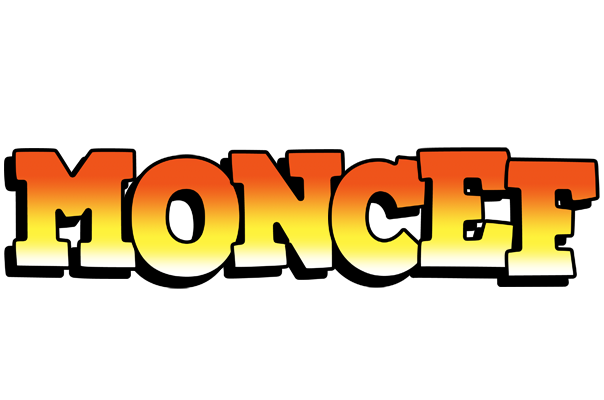Moncef sunset logo