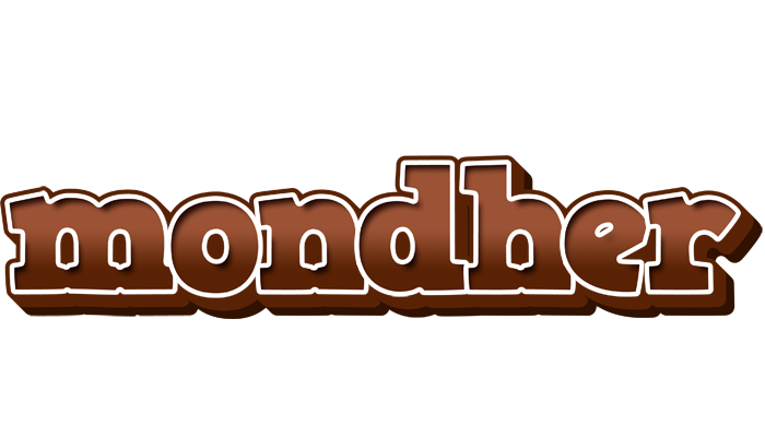Mondher brownie logo