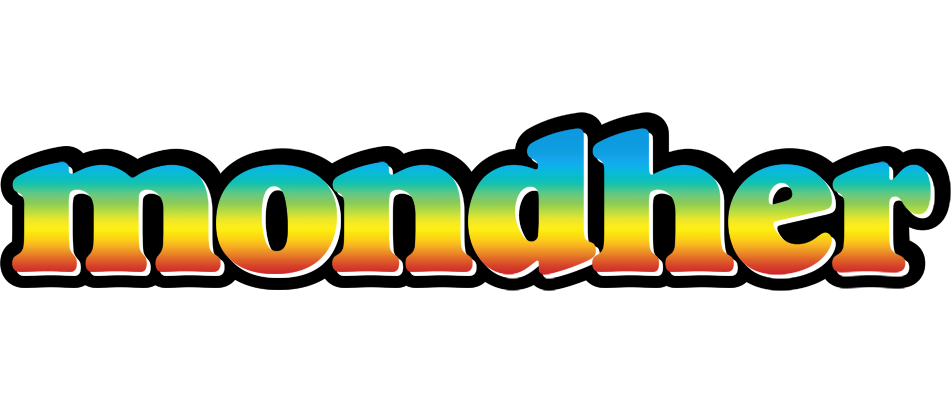 Mondher color logo