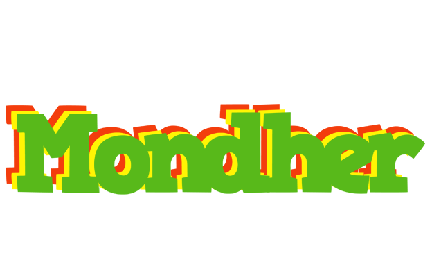 Mondher crocodile logo