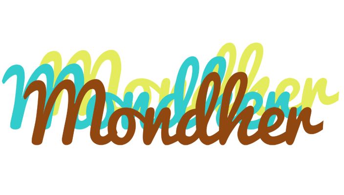 Mondher cupcake logo