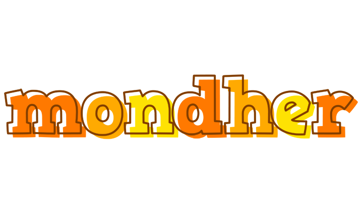 Mondher desert logo
