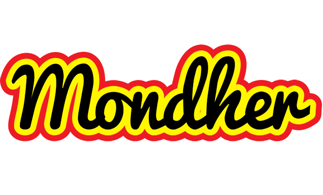 Mondher flaming logo