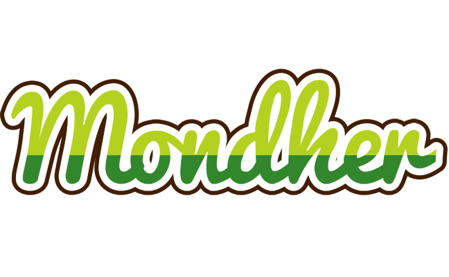Mondher golfing logo