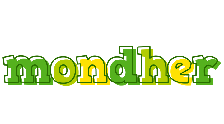 Mondher juice logo