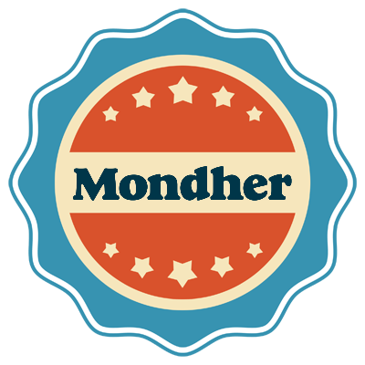Mondher labels logo