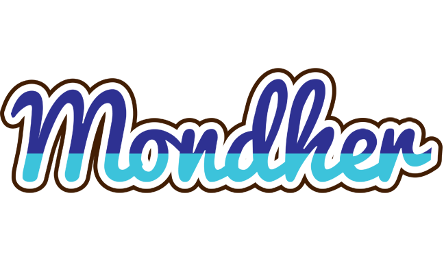 Mondher raining logo