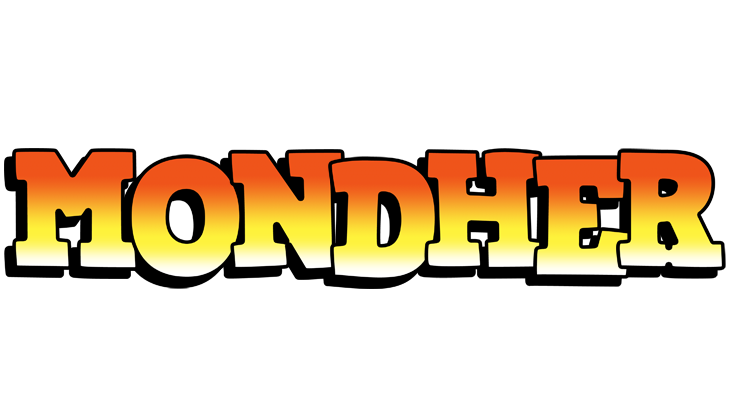 Mondher sunset logo