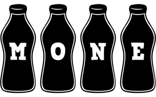 Mone bottle logo