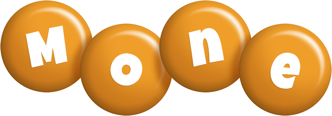 Mone candy-orange logo