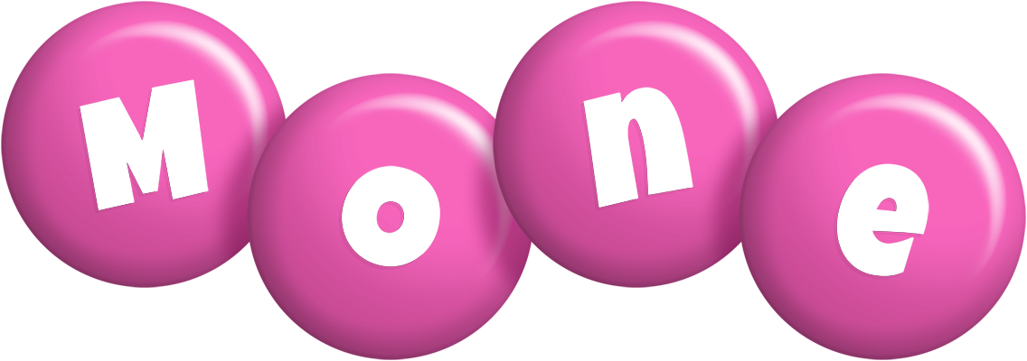 Mone candy-pink logo