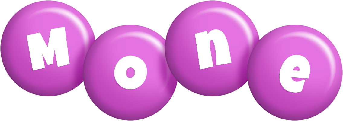 Mone candy-purple logo