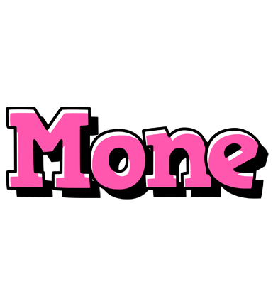 Mone girlish logo
