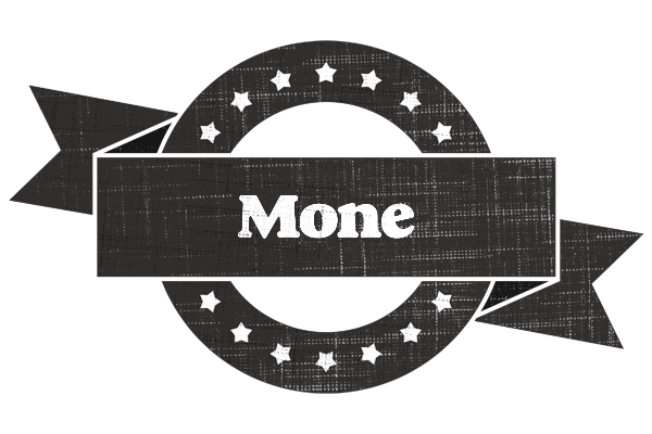 Mone grunge logo