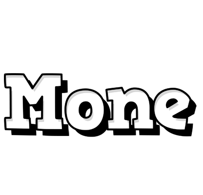 Mone snowing logo
