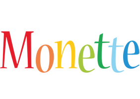 Monette birthday logo