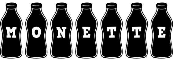 Monette bottle logo