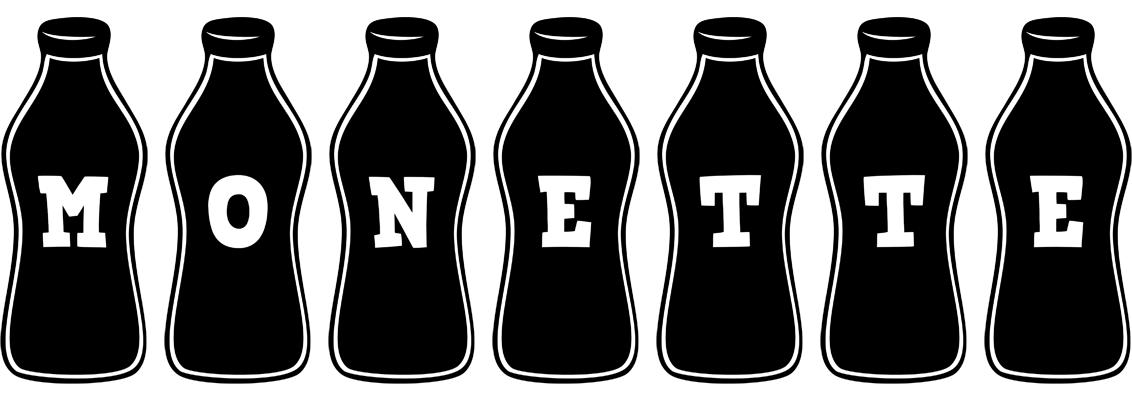 Monette bottle logo