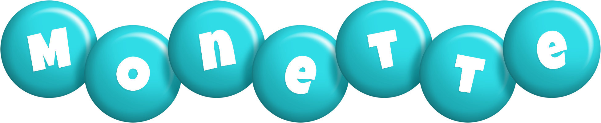 Monette candy-azur logo