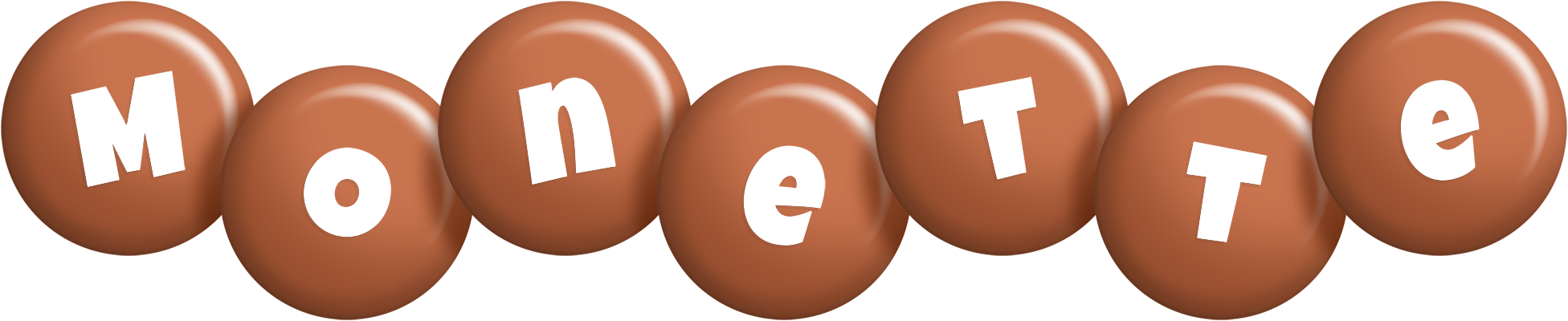 Monette candy-brown logo
