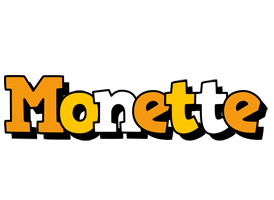 Monette cartoon logo