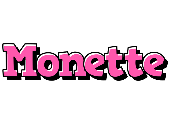 Monette girlish logo