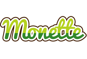 Monette golfing logo