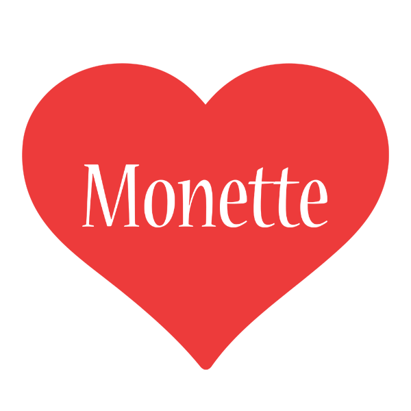 Monette love logo