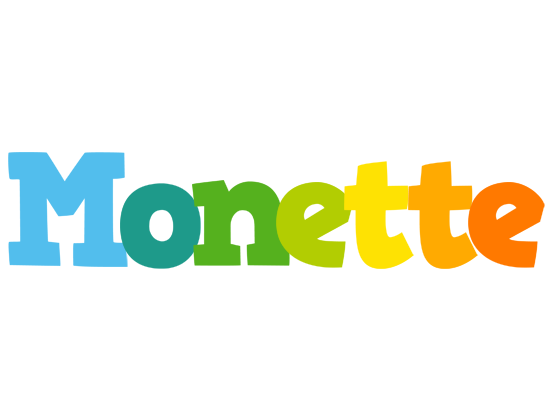Monette rainbows logo