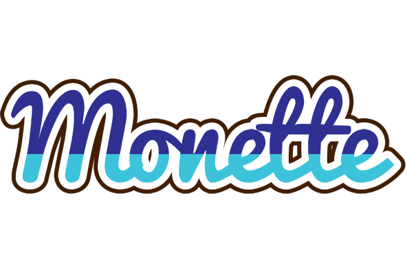 Monette raining logo