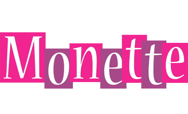 Monette whine logo